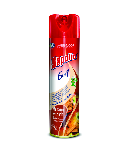 AROMATIZADOR SAPOLIO MANZANA Y CANELA 360ml